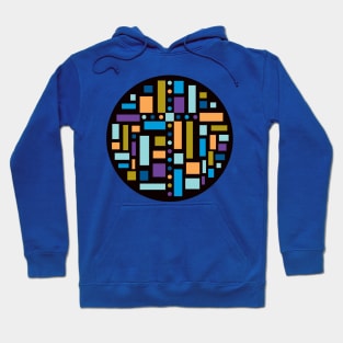 Stained Glass Window Circles 7 Hoodie